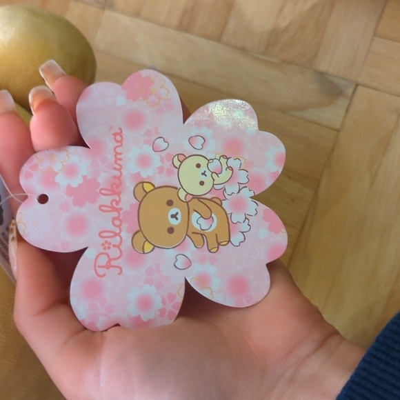 16" Rilakkuma Holding Cherry Blossom Licensed - Picture 4 of 7